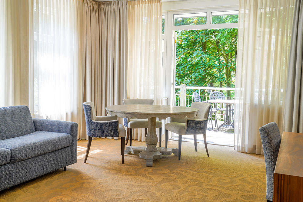 Appartement met volledig uitgeruste kitchenette bij Grand Hotel Ter Duin