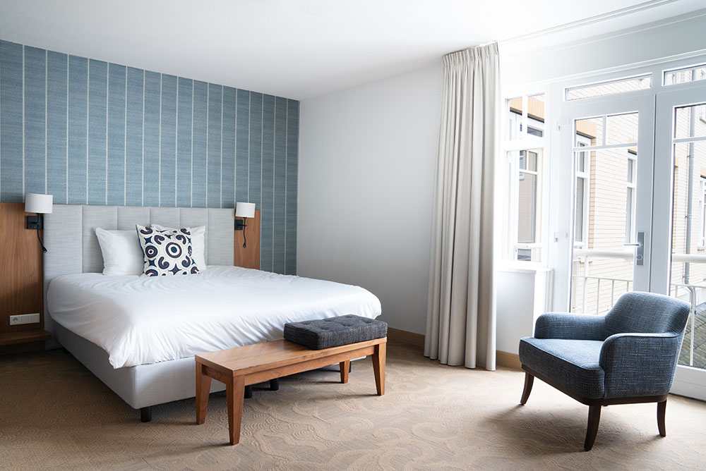 Comfort kamer van Grand Hotel Ter Duin met moderne inrichting